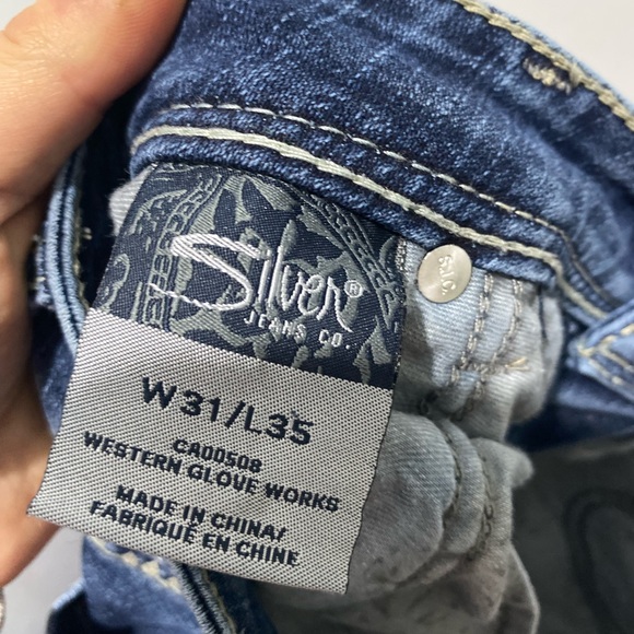 Silver Tuesday boot cut jeans 31 - Picture 6 of 7